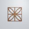 Ekena Millwork Medium Swansea Decorative Fretwork Wood Wall Panels, Walnut, 15 3/8"W x 15 3/8"H x 3/8"T WALW16X16X0375SWNWA - alternate 5